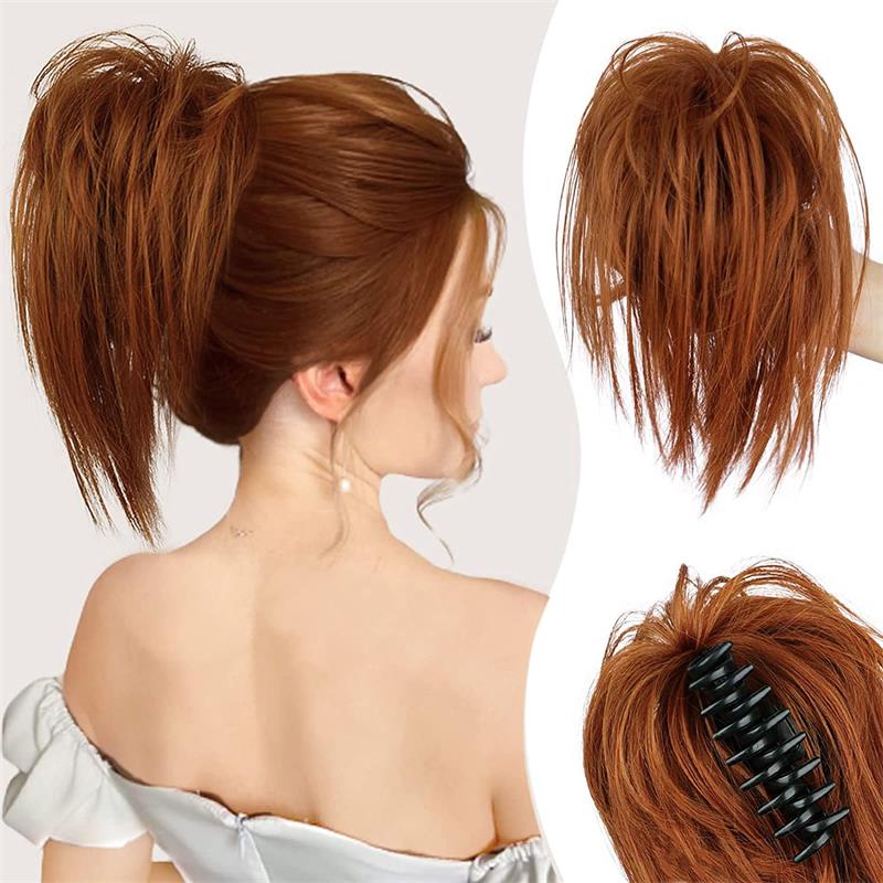 🔥Last Day Sale 49%🔥Messy Ponytail Clip Extends Hair - Image 9
