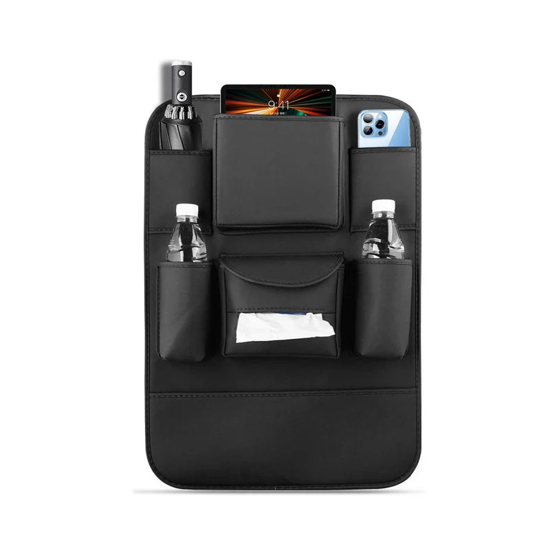 PU Leather Car Seat Back Organizer - Image 10