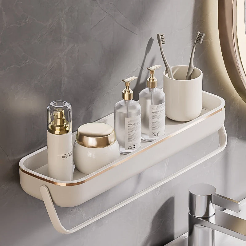 No-Punch Wall Mounted Bathroom Storage Shelf - Image 11