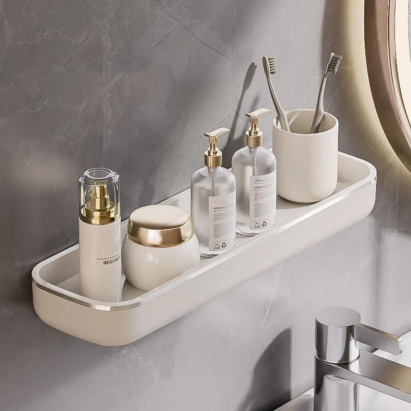 No-Punch Wall Mounted Bathroom Storage Shelf - Image 12