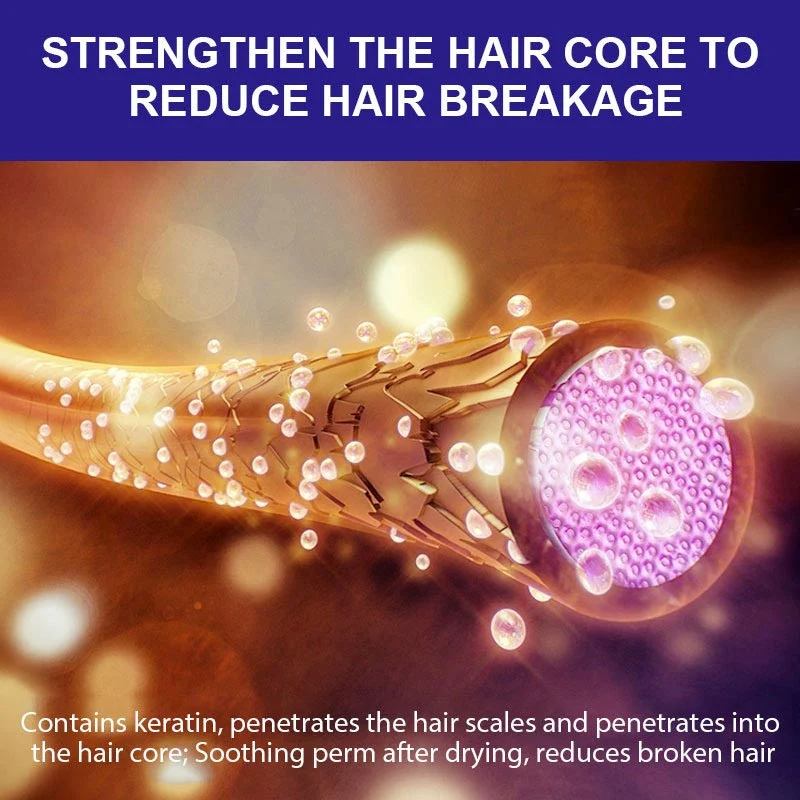 Purple Keratin Hair Mask - Locks Color & Neutralizes Brass & Yellow Tones For Blonde Silver Gray Highlighted Hair - Image 7