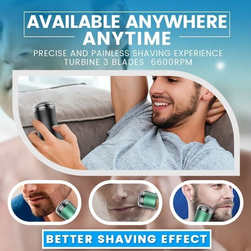 Pocket Size Washable Electric Razor - Image 4