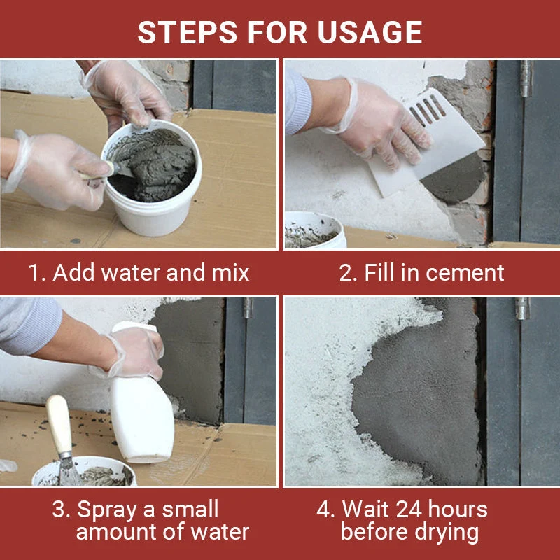 Anti-cracking and High-temperature Resistant Cement for Wall Repair - Image 9