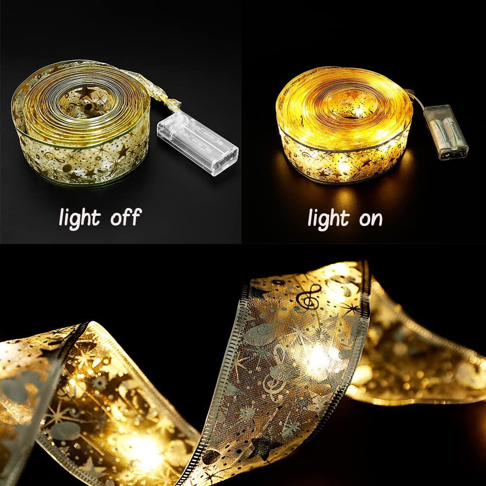 💥Hot Sale💥Christmas Ribbon Fairy Lights - Image 10