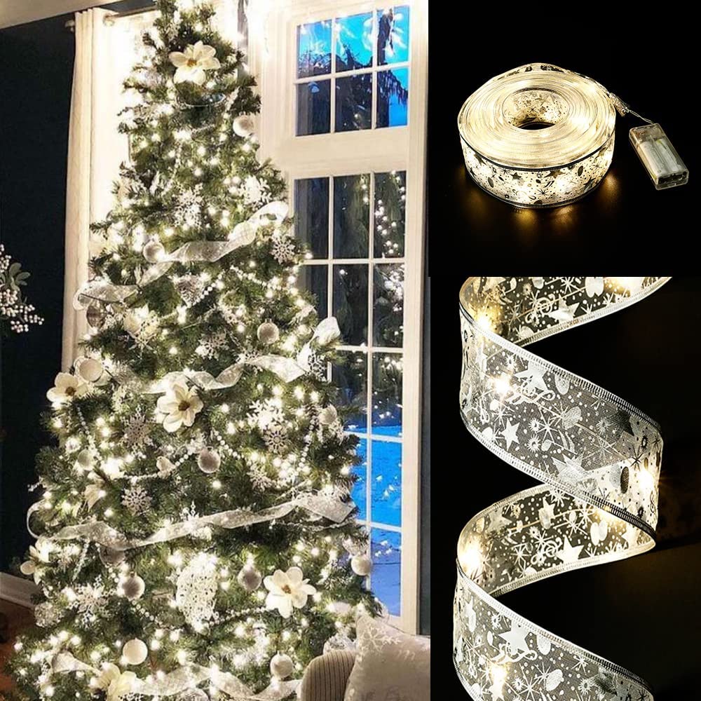 💥Hot Sale💥Christmas Ribbon Fairy Lights - Image 12