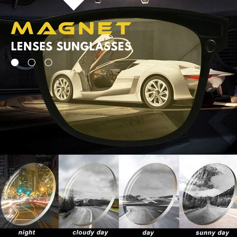 💥Limited Time Offer💥Replaceable lens 6 -in -1 Sunglasses Set - Image 3
