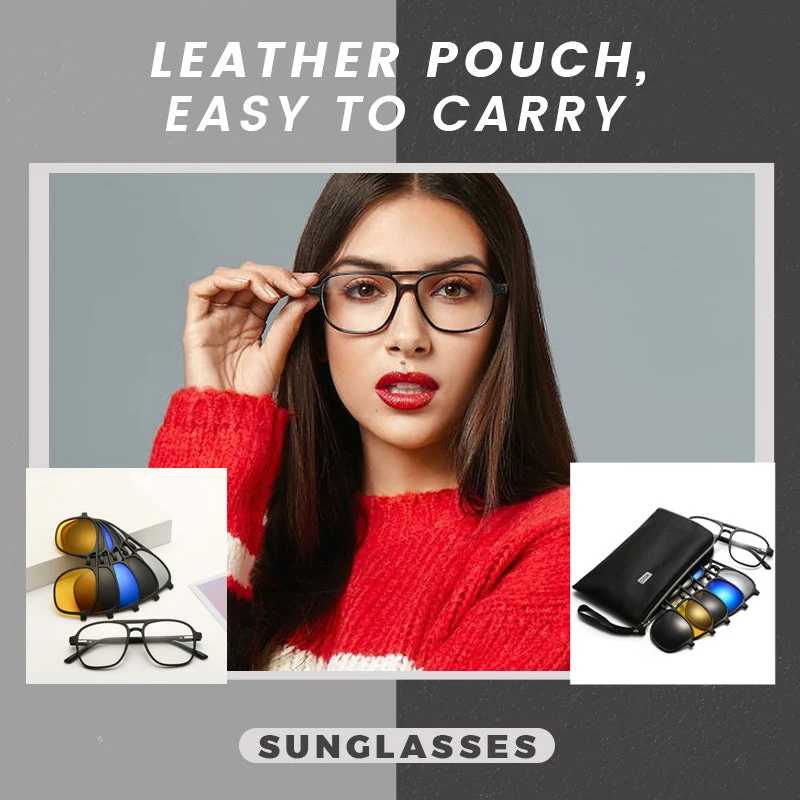 💥Limited Time Offer💥Replaceable lens 6 -in -1 Sunglasses Set - Image 4