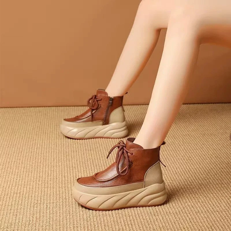 🔥New Year Special 49% OFF🔥✨✨2024 New Fashion Soft High Bottom Short Boots for Women👢 - Image 2
