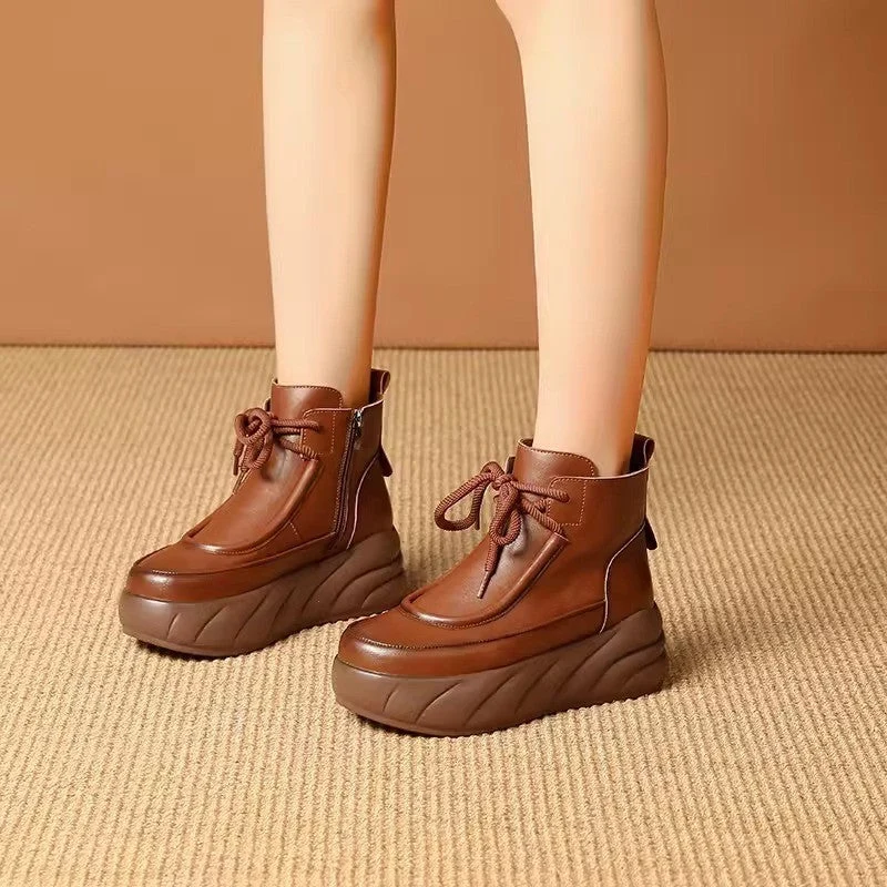 🔥New Year Special 49% OFF🔥✨✨2024 New Fashion Soft High Bottom Short Boots for Women👢 - Image 3