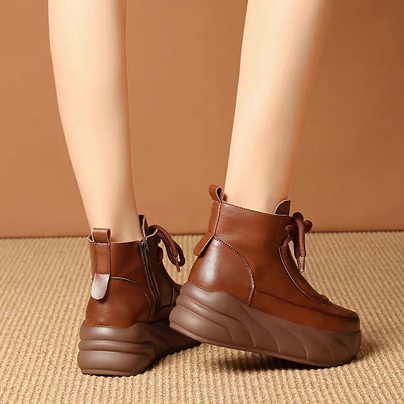 🔥New Year Special 49% OFF🔥✨✨2024 New Fashion Soft High Bottom Short Boots for Women👢 - Image 7