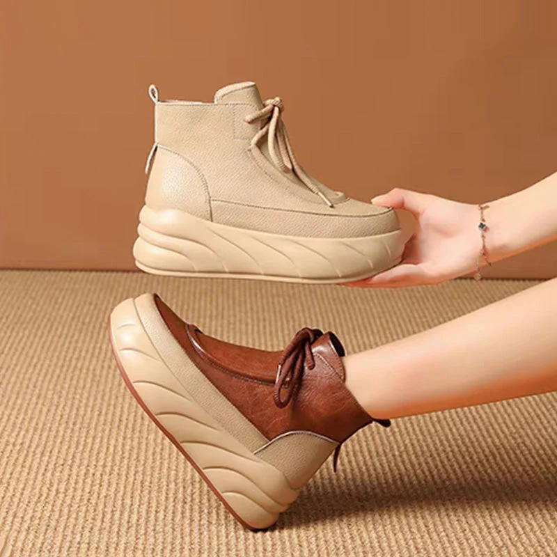 🔥New Year Special 49% OFF🔥✨✨2024 New Fashion Soft High Bottom Short Boots for Women👢 - Image 8