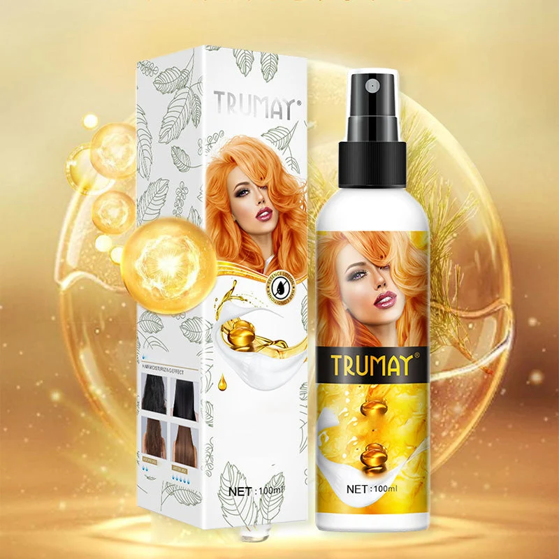Nourishing Leave-In Spray for Dry Hair Repair and Moisturizing - Image 3
