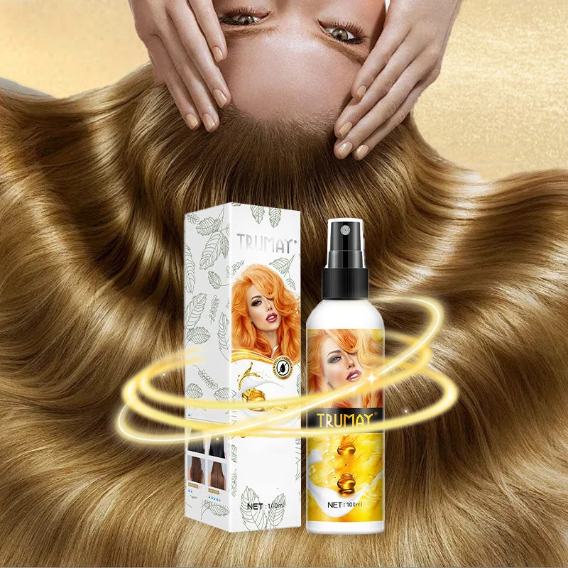 Nourishing Leave-In Spray for Dry Hair Repair and Moisturizing - Image 7