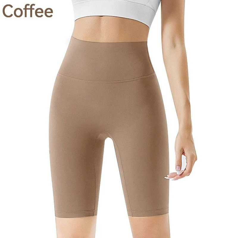 Schönes Geschenk für Sie! Nahtlose kurze Po-Lifting-Sportleggings für Damen mit hoher Taille - Image 12