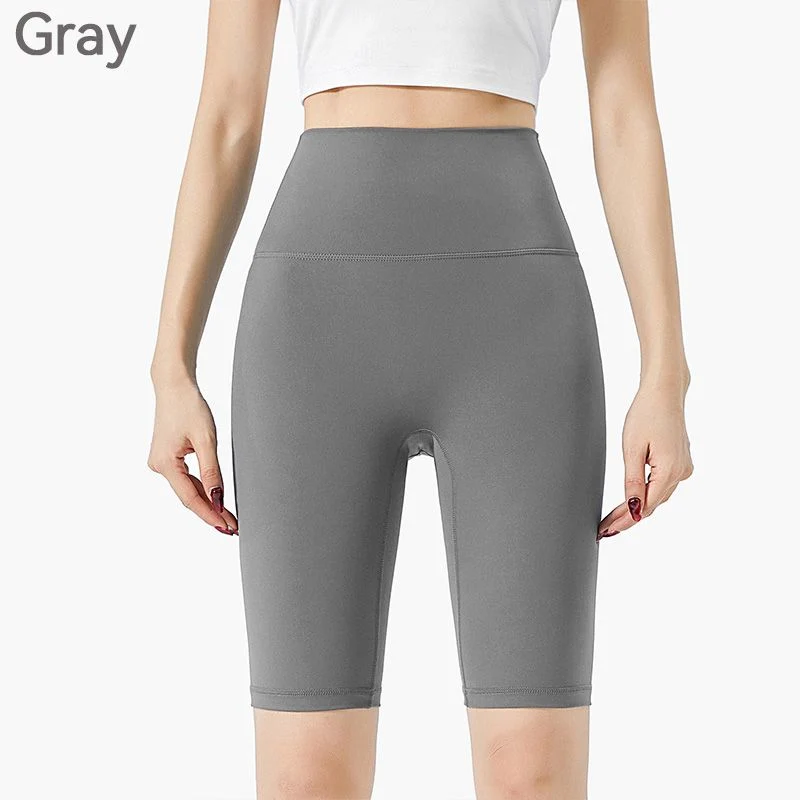 Schönes Geschenk für Sie! Nahtlose kurze Po-Lifting-Sportleggings für Damen mit hoher Taille - Image 16