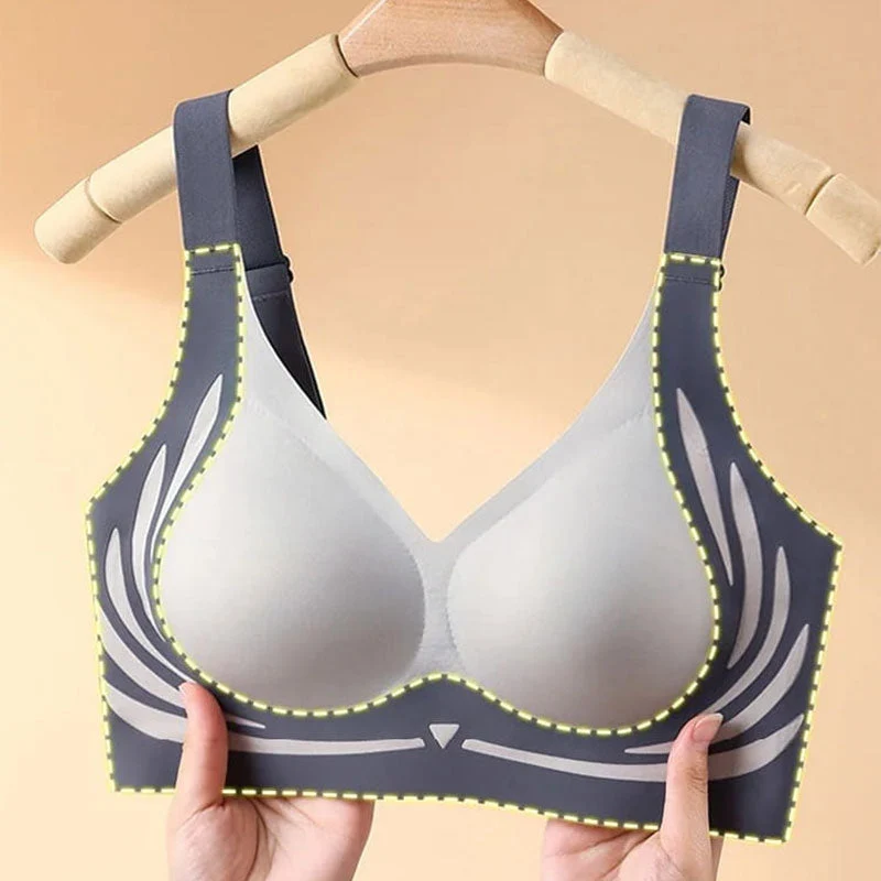 Lifting Anti-Sagging Wire-Free Push-up Bra - Image 5