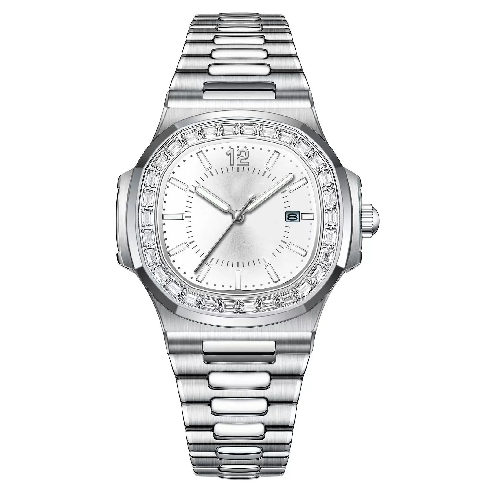 🔥🔥🔥(Last day for a limited time!)British Style Square Luxury Waterproof Quartz Watch for Men - Image 7