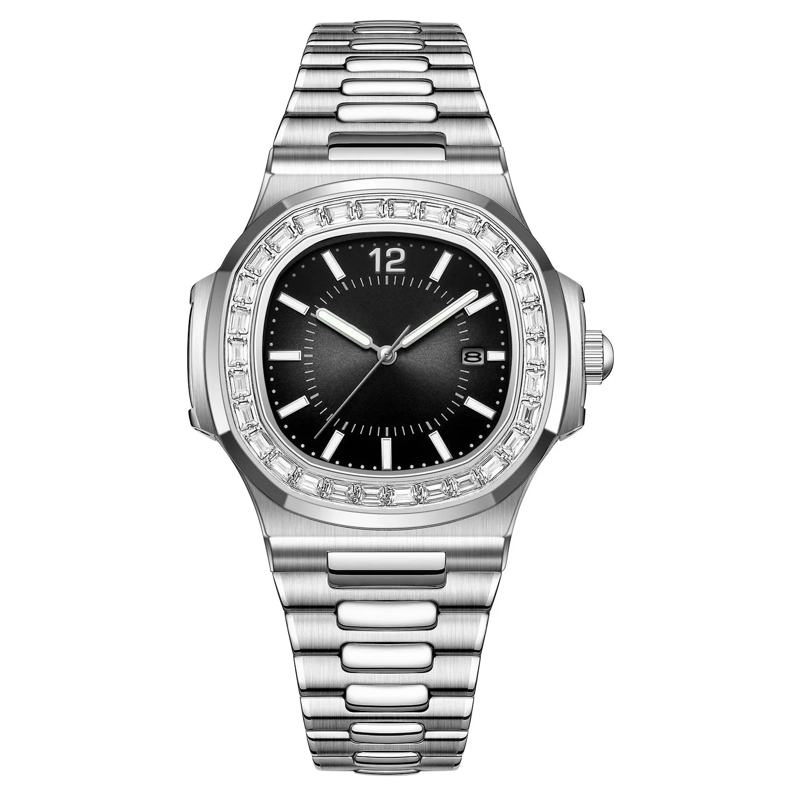 🔥🔥🔥(Last day for a limited time!)British Style Square Luxury Waterproof Quartz Watch for Men - Image 8