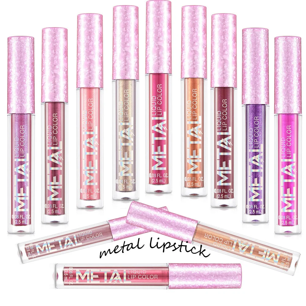 Shimmer Liquid Long-Lasting Lipstick - Image 16