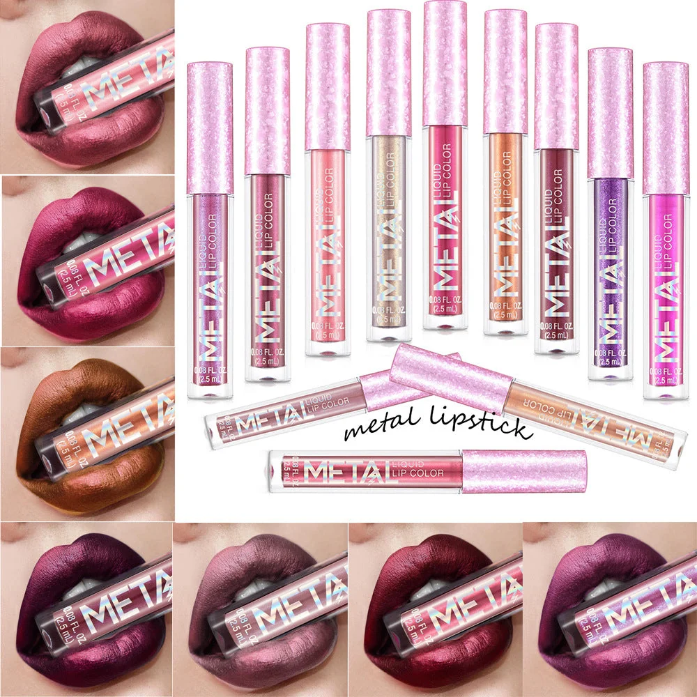 Shimmer Liquid Long-Lasting Lipstick - Image 3