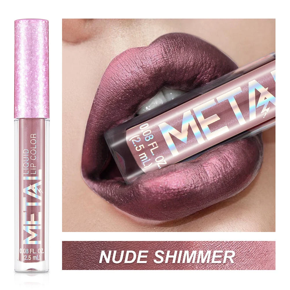 Shimmer Liquid Long-Lasting Lipstick - Image 7