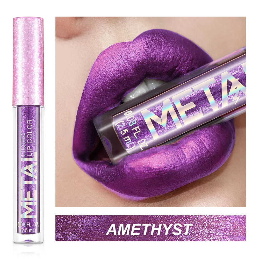 Shimmer Liquid Long-Lasting Lipstick - Image 9