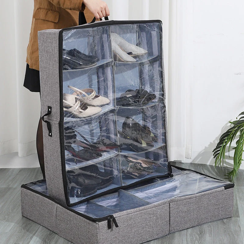 Shoe Storage Organizer with Adjustable Dividers - Image 5