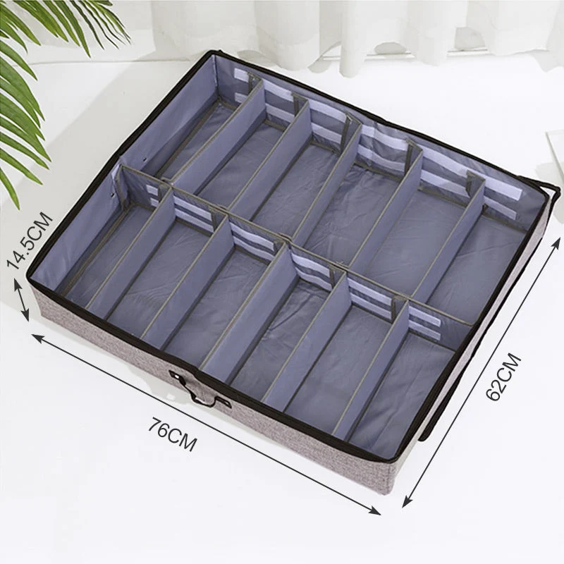 Shoe Storage Organizer with Adjustable Dividers - Image 8