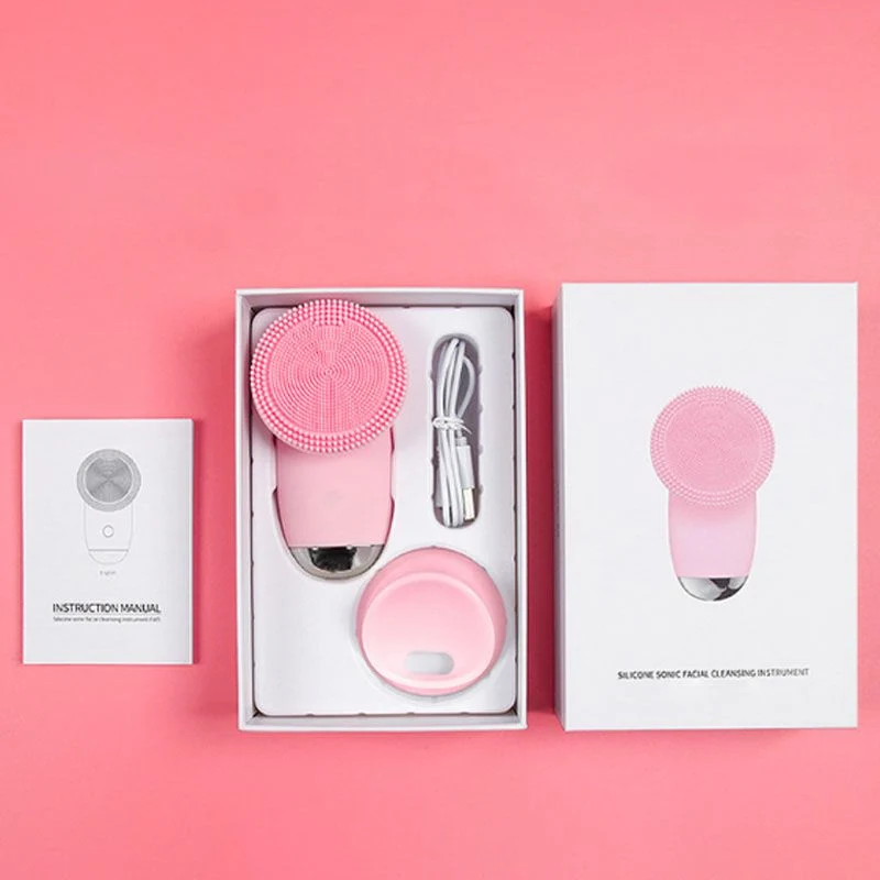 ✨Ultrasonic Vibration Massage Silicone Facial Cleansing Brush - Image 13