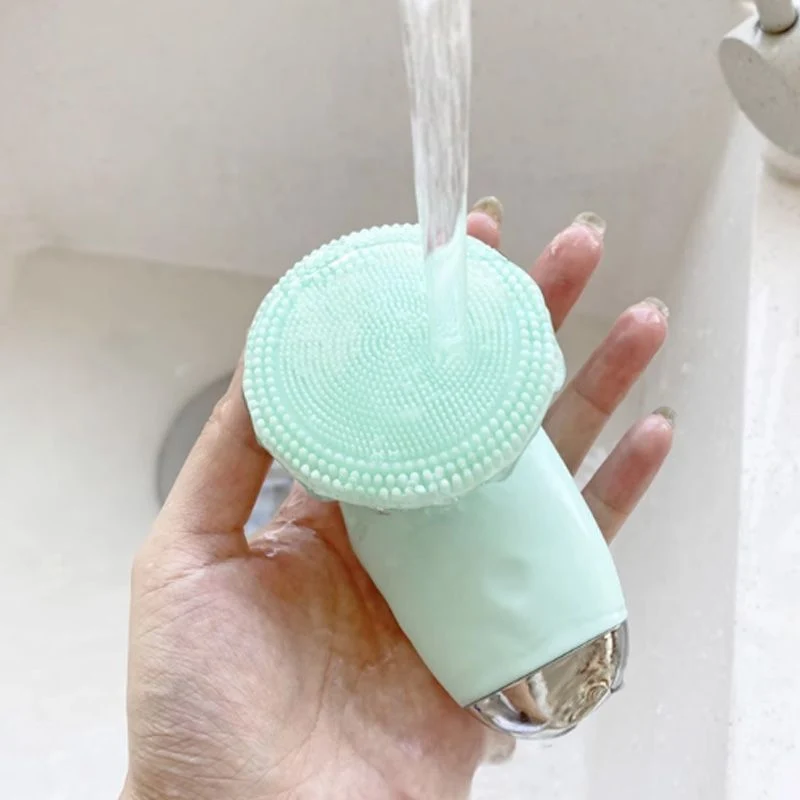 ✨Ultrasonic Vibration Massage Silicone Facial Cleansing Brush - Image 14
