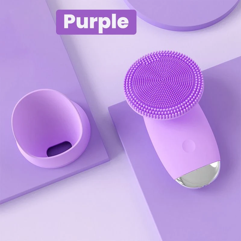 ✨Ultrasonic Vibration Massage Silicone Facial Cleansing Brush - Image 16