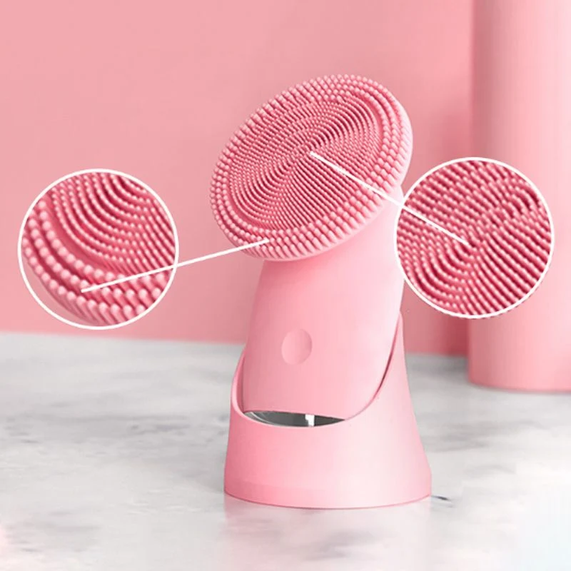 ✨Ultrasonic Vibration Massage Silicone Facial Cleansing Brush - Image 7