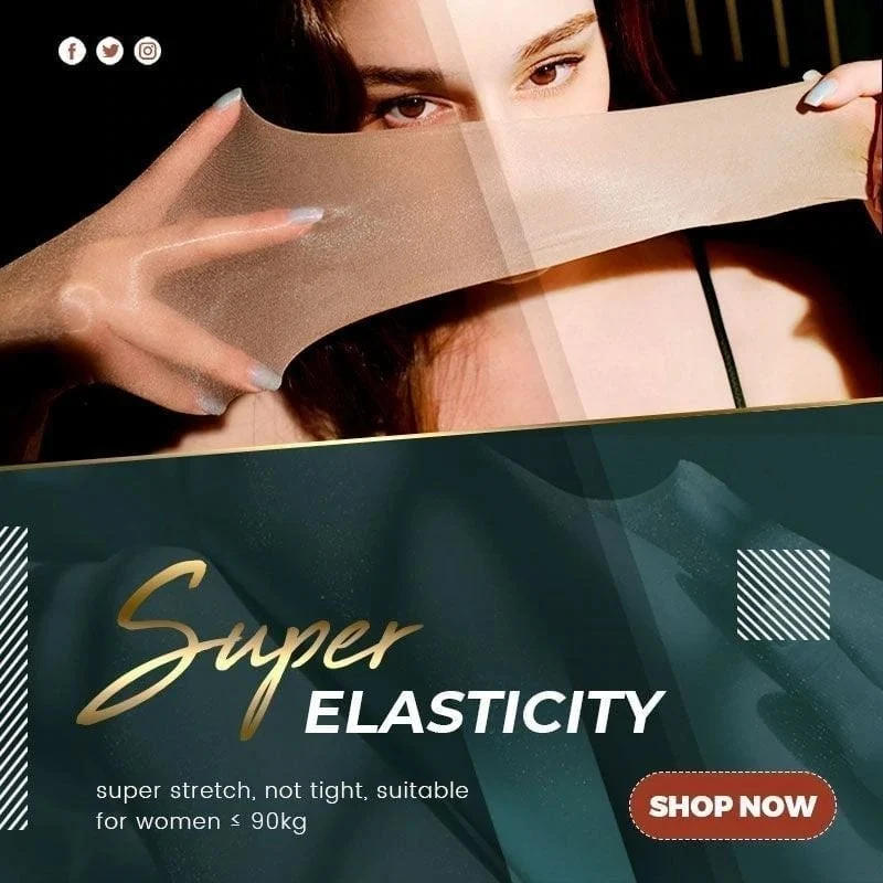 Pearlescent Silk Stockings Sexy Nylon Pantyhose - Image 6