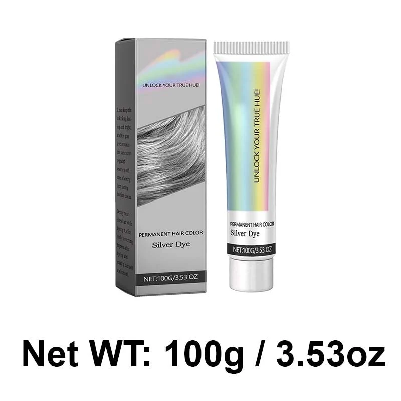 2-in-1 Natural Essence Extract Silver Hair Dye - Image 9