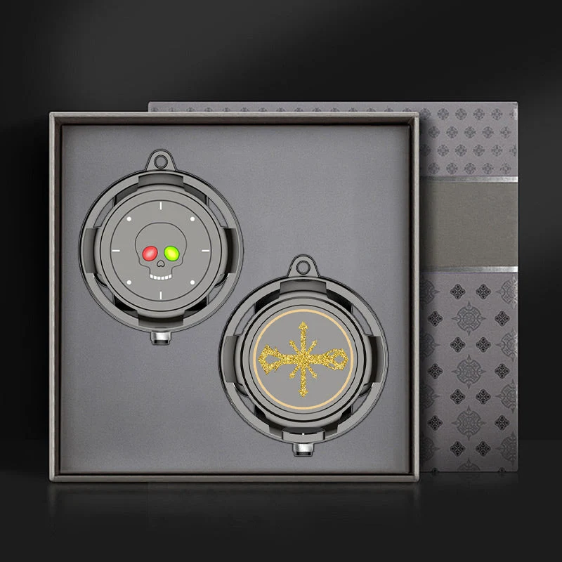 Skull Wireless Bluetooth Earphones With Metal Hanging Chain - Image 13