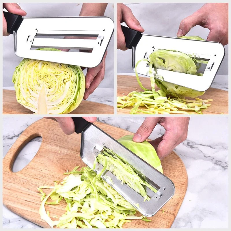 Stainless Steel Double-layer Slicer - Best Kitchen Gift (Great Sale⛄BUY 2 Get 5% OFF) - Image 7