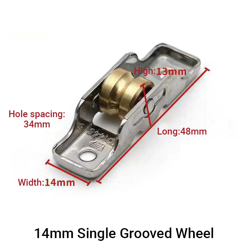 Sliding Door Rollers Metal Wheel Bearing - Image 12