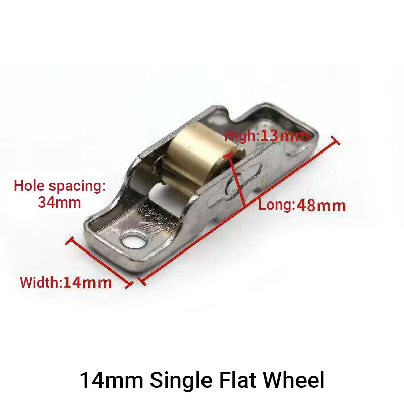 Sliding Door Rollers Metal Wheel Bearing - Image 17