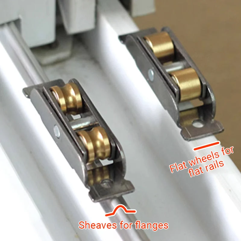 Sliding Door Rollers Metal Wheel Bearing - Image 3