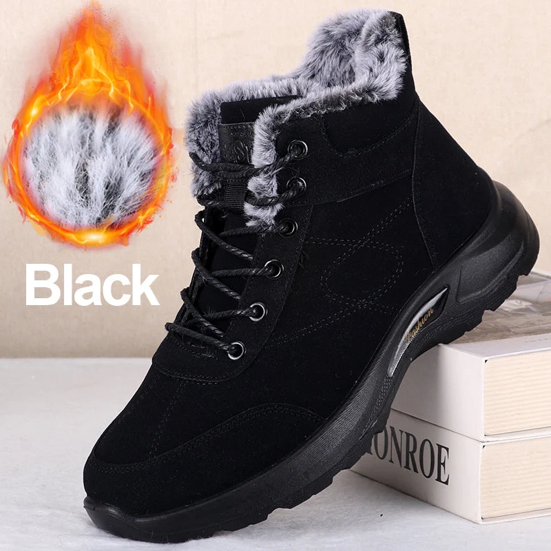 Men’s Non-Slip Plush Lined Snow Boots - Image 10