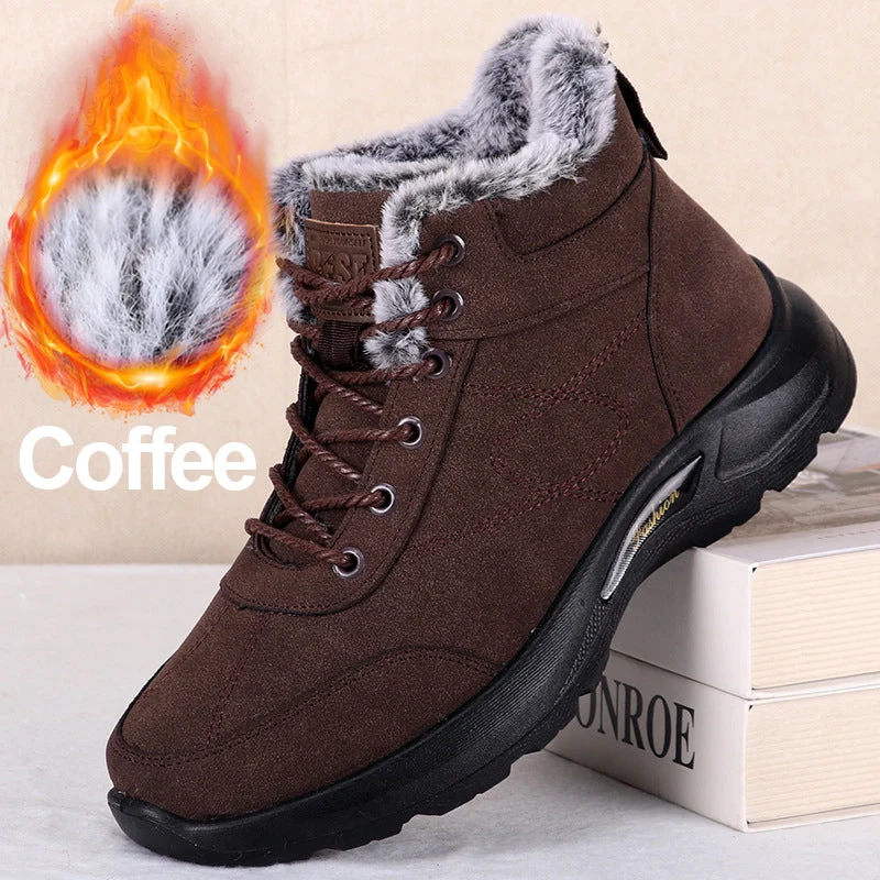 Men’s Non-Slip Plush Lined Snow Boots - Image 11
