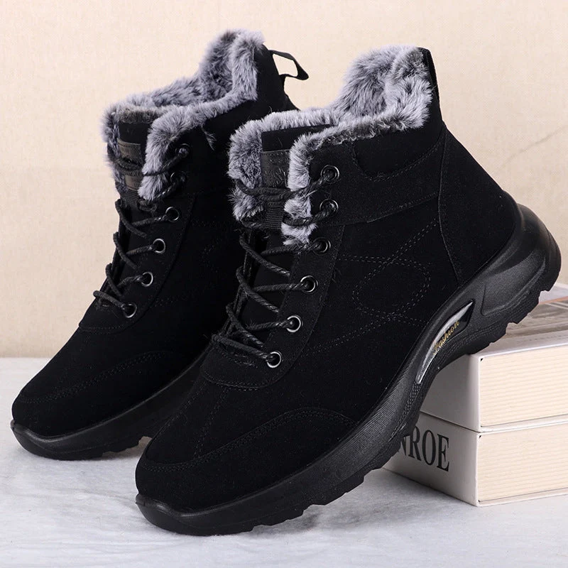 Men’s Non-Slip Plush Lined Snow Boots - Image 4