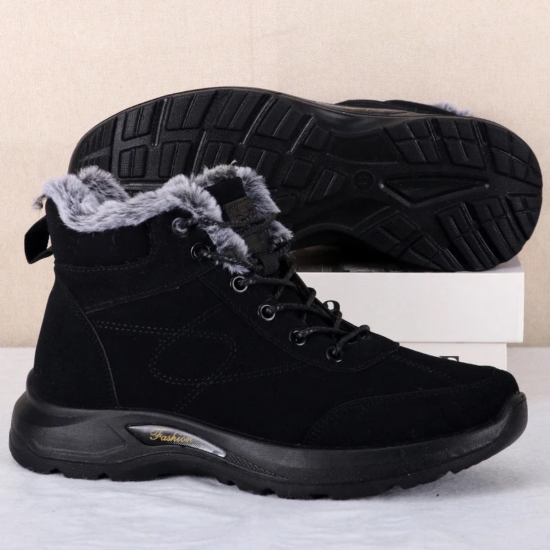 Men’s Non-Slip Plush Lined Snow Boots - Image 5