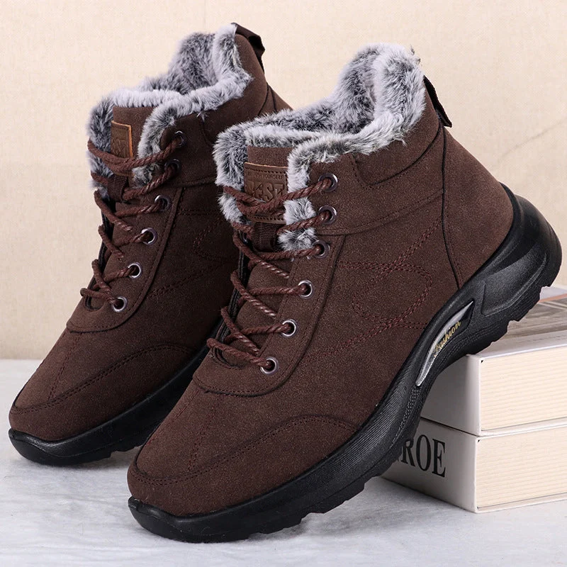Men’s Non-Slip Plush Lined Snow Boots - Image 6