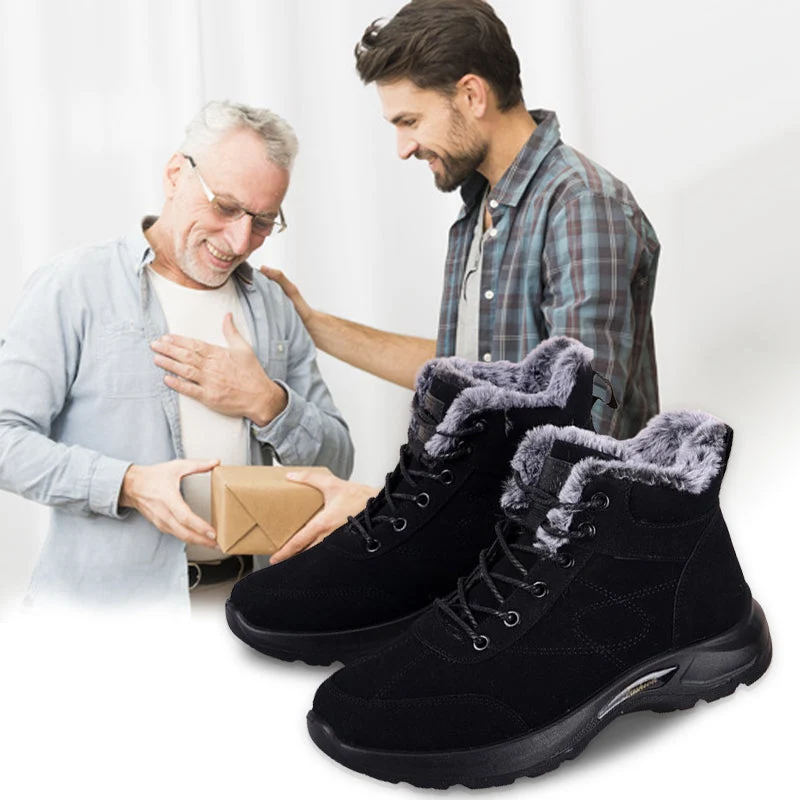 Men’s Non-Slip Plush Lined Snow Boots - Image 8