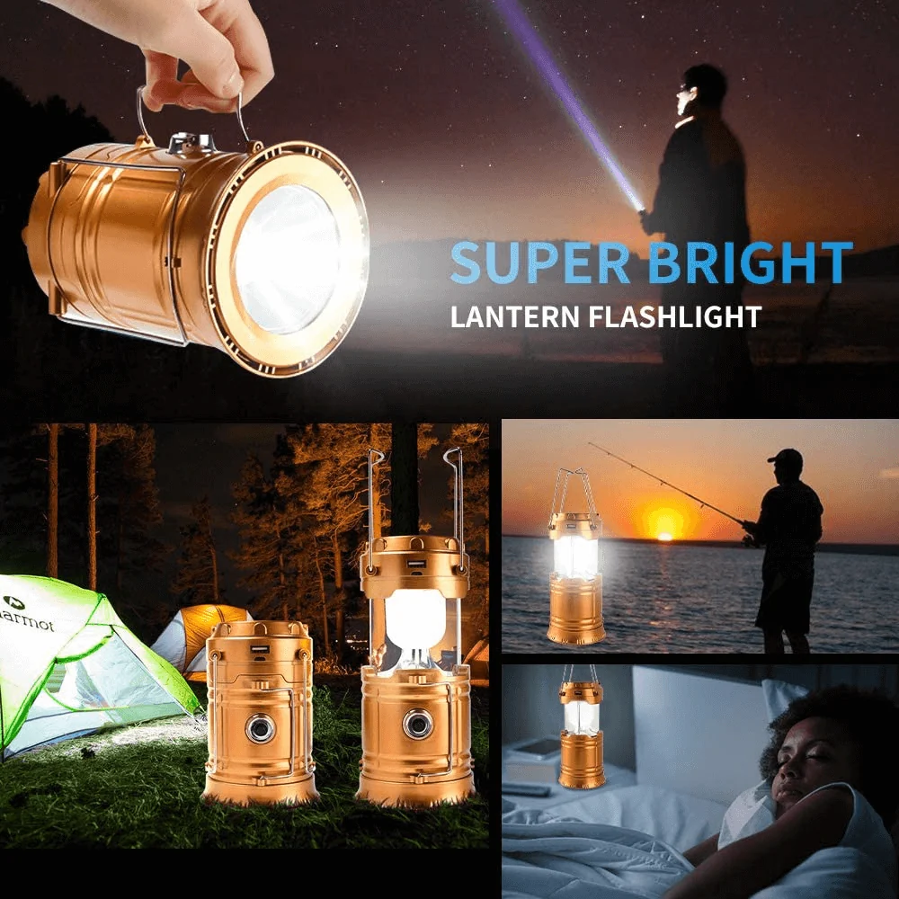 🔥 Summer Hot Sale 🔥 - Portable Solar Camping Light With Fan - Image 8