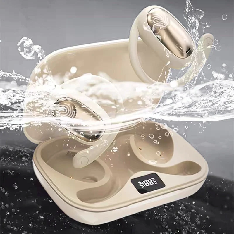Sporty Hanging Ear Bluetooth Earphones - Image 4