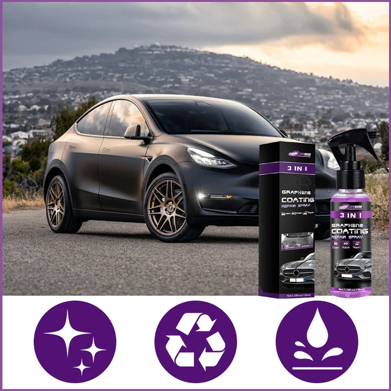 ✨LAST DAY BUY 5 GET 5 FREE✨ 3 in 1 High Protection Quick Car Coating Spray - Image 2