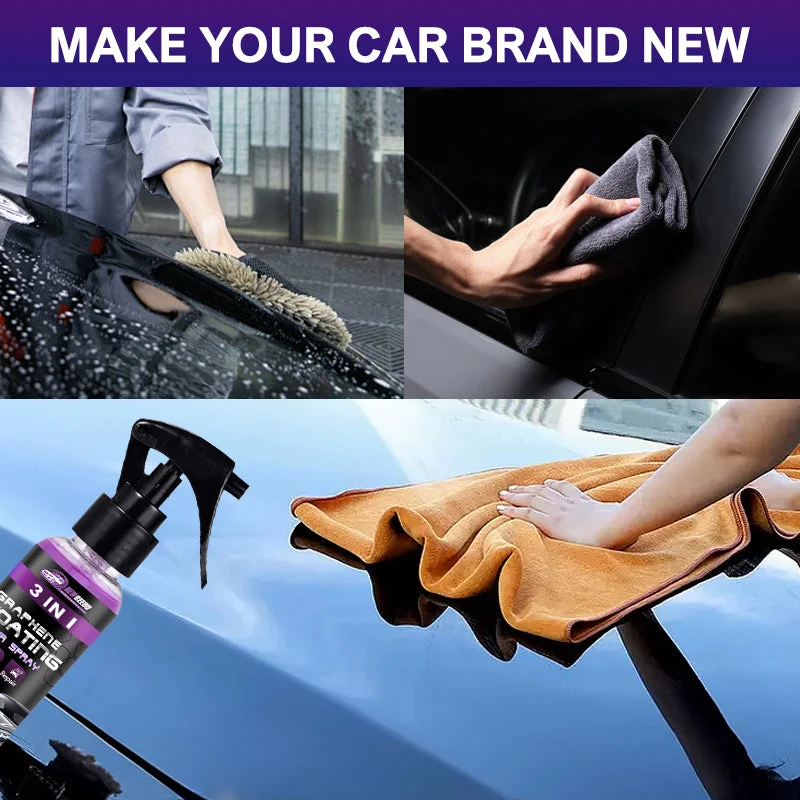 ✨LAST DAY BUY 5 GET 5 FREE✨ 3 in 1 High Protection Quick Car Coating Spray - Image 5