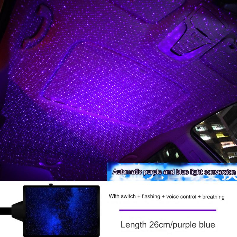(✨Christmas Sales🎁)Star Light Projector Party Lights USB LED Light Interior Lighting LED Interior Car Lights - Image 5